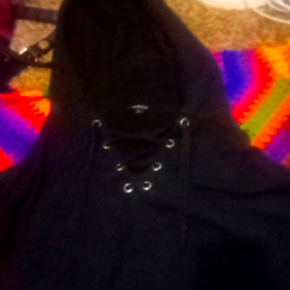 Black stylish ambiance hoodie medium